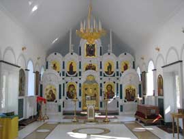 Иконостас Свято-Михайловского храма