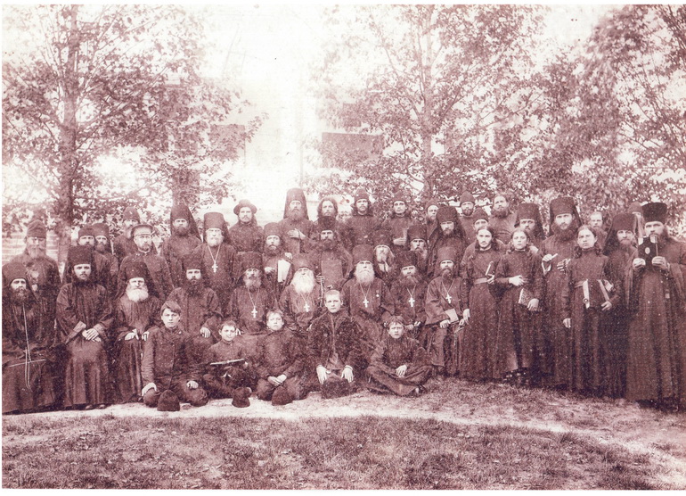 Братия монастыря 1927г.