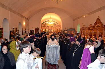 Собор Архистратига Михаила, пристольный праздник Свято-Михайловского монастыря