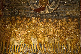 Страдания святых 40-ка мучеников Севастийских.