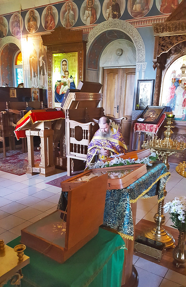 Башмачок святителя Спиридона Тримифунтского в обители