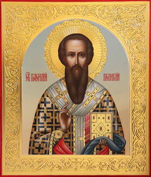 Икона Святителя Василия Великого
