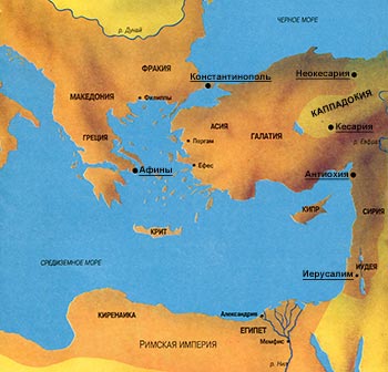 Карта Средиземноморья