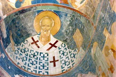 Святитель Николай, роспись